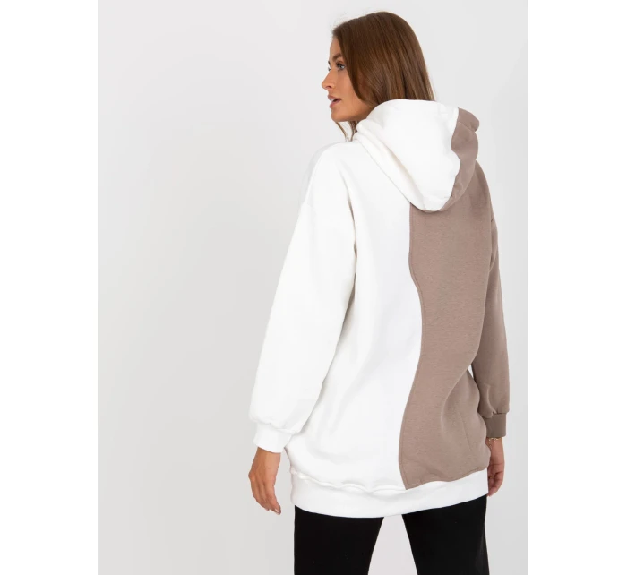 Mikina RV BL 8233.32X bílá béžová