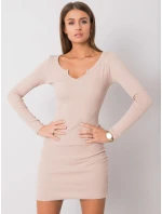 Šaty RV SK 6053.16X béžová Šaty RV SK 6053.16X béžová