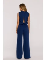 M382 Kombinéza s dělenými zády - tmavě modrá