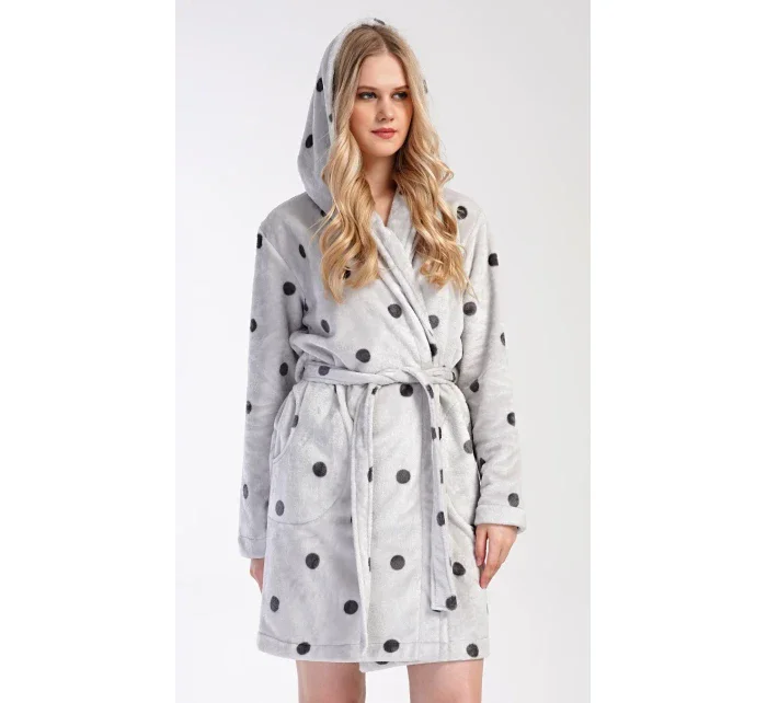 Dámský župan krátký s kapucí model 20503181 - Vienetta