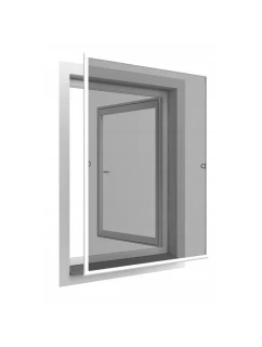 ALU OKENNÍ MOSKYTIÉRA 120X140 BÍLÁ