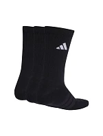Ponožky adidas Cushioned Sportswear Crew 3P černé KC9626