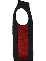 JN Pánská vesta s podšívkou 02. black/red melange model 22415286 - Daiber JN Pánská vesta s podšívkou 02. black/red melange model 22415286 - Daiber