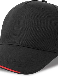 Atlantis Headwear Recy Five Italia 5 panelová kšiltovka 33.0281 black