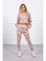 Statement set tmavě pudrově růžový Statement set tmavě pudrově růžový