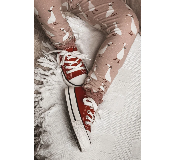 Dětská Tenisky Červené Filemon Dětská Tenisky Červené Filemon