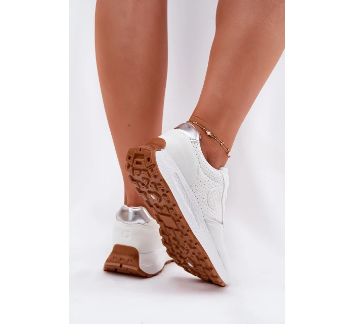 Dámské Tenisky Na Platformě Big Star model 21693863 HiPoly System Bílé - Big Star Shoes Dámské Tenisky Na Platformě Big Star model 21693863 HiPoly System Bílé - Big Star Shoes