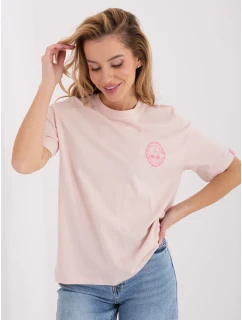 T shirt model 21795579 jasny różowy - FPrice