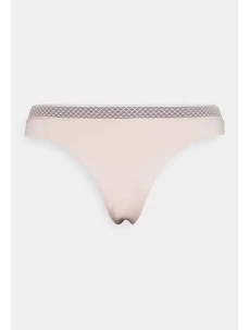 Dámské tanga QF6307E  - TRN - Pudrová - Calvin Klein