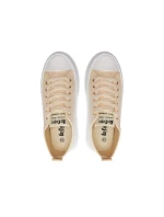 Dámské sportovní boty LCW-24-44-2464L Světle béžová s bílou - Lee Cooper