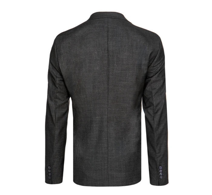 Pánské jednořadové sako černé Dstreet MX0621 Pánské jednořadové sako černé Dstreet MX0621