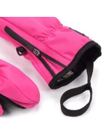 Zimní rukavice Meteor Juna S růžová/černá Zimní rukavice Meteor Juna S růžová/černá