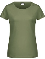 Daiber 8007 Dámské tričko z bio bavlny 02.8007 khaki