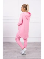 Sada sáčkových kalhot světle růžová