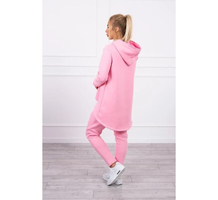 Sada sáčkových kalhot světle růžová