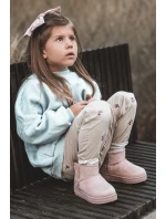 Dívčí Sněhové Boty S Kožešinou S Růžový Betty model 21637269 - Big Star Shoes Dívčí Sněhové Boty S Kožešinou S Růžový Betty model 21637269 - Big Star Shoes