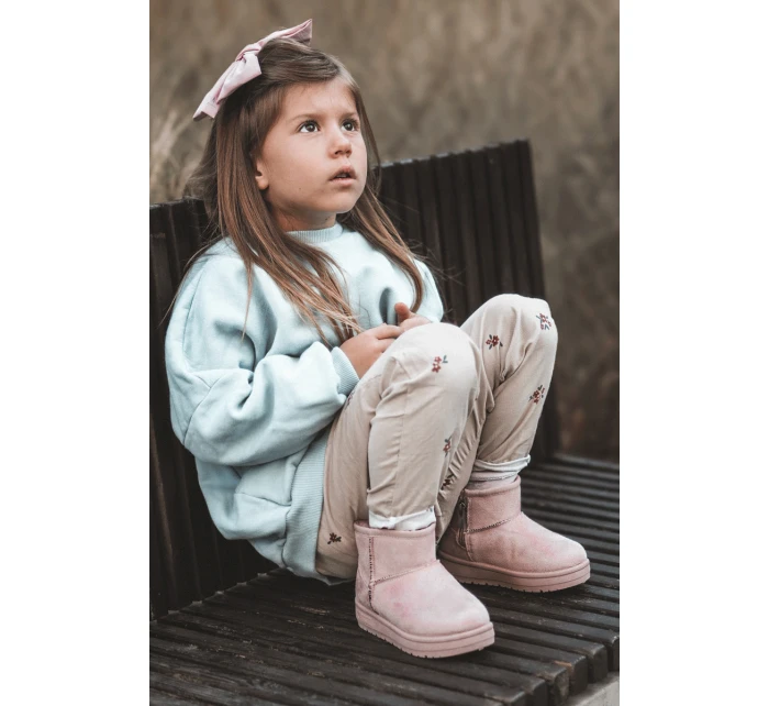 Dívčí Sněhové Boty S Kožešinou S Růžový Betty model 21637269 - Big Star Shoes Dívčí Sněhové Boty S Kožešinou S Růžový Betty model 21637269 - Big Star Shoes