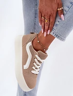 Dámské Tenisky Na Platformě Khaki Tellnira