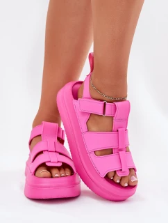 Dámské Sandály Na Platformě Fuchsie model 21696268 - Boto