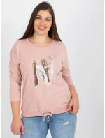 Halenka RV BZ 8182.03X světle růžová Halenka RV BZ 8182.03X světle růžová