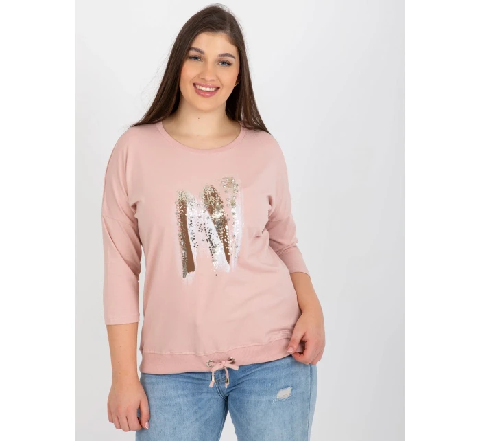 Halenka RV BZ 8182.03X světle růžová Halenka RV BZ 8182.03X světle růžová