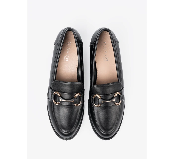 Krásné černé  polobotky dámské Obcas