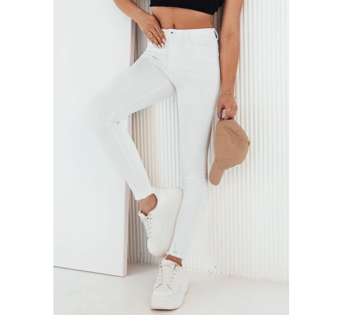 Dámské džínové kalhoty white model 21974424 - Dstreet Dámské džínové kalhoty white model 21974424 - Dstreet