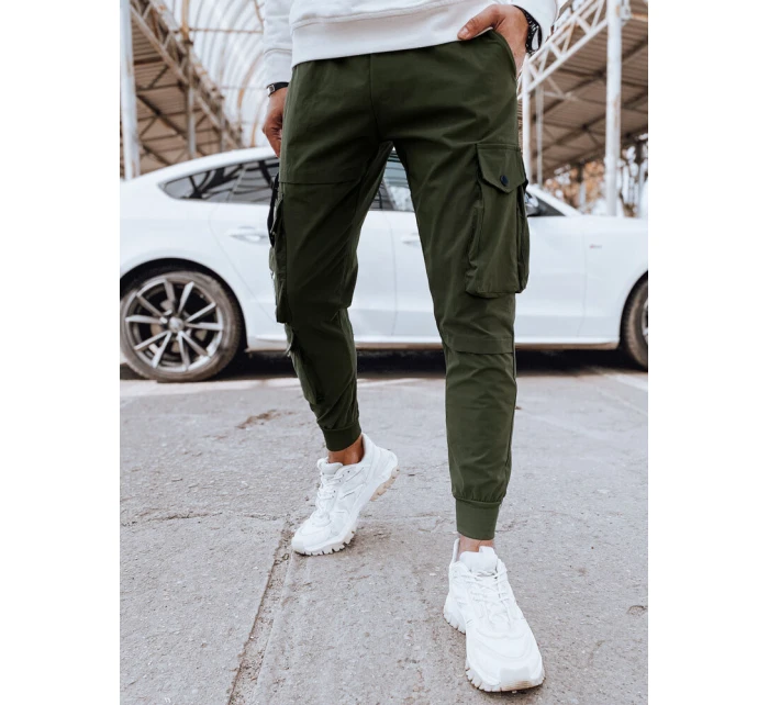 Pánské bojové kalhoty zelené Dstreet model 21976702 - FashionStreet Pánské bojové kalhoty zelené Dstreet model 21976702 - FashionStreet