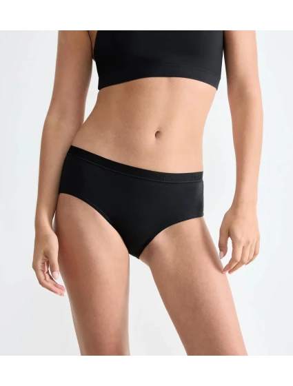 sloggi GO Casual Midi 3P - BLACK - SLOGGI BLACK - SLOGGI