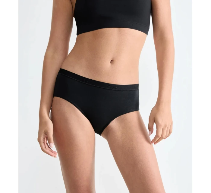 sloggi GO Casual Midi 3P - BLACK - SLOGGI BLACK - SLOGGI