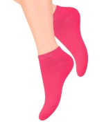 Hladké dámské ponožky Steven art.052