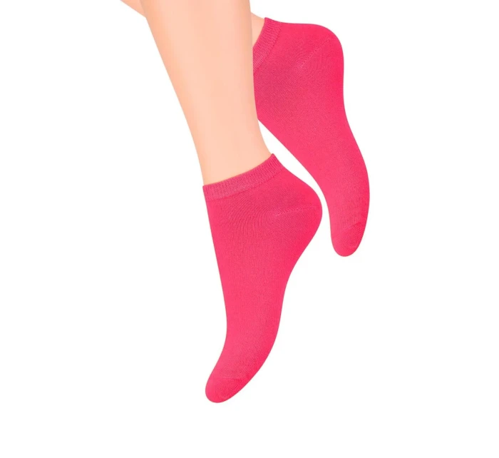 Hladké dámské ponožky Steven art.052