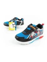 Leomil dětské sportovní boty tenisky pro chlapce Superman LED