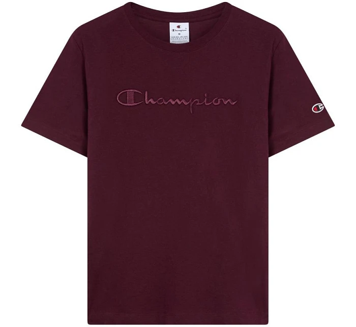 Champion dámské tričko SS Tee bordó 118382 RS522 Tričko