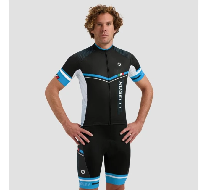 Rogelli dres Gara Mostro II černo-modrý 2XL Rogelli dres Gara Mostro II černo-modrý 2XL