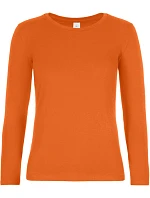 B&C #E190 LSL /women Dámské tričko z těžké bavlny s dl. rukávem 01.008T urban orange B&C #E190 LSL /women Dámské tričko z těžké bavlny s dl. rukávem 01.008T urban orange
