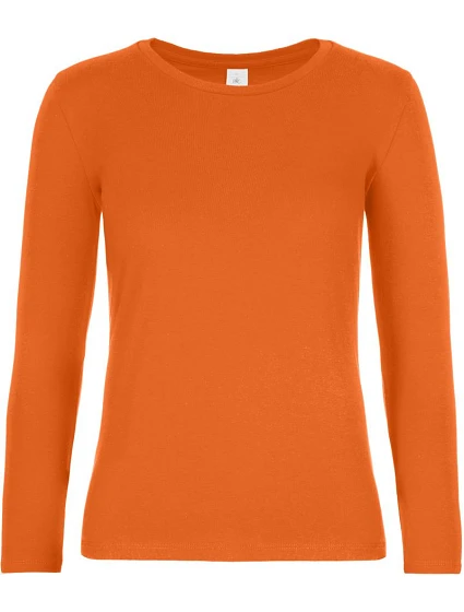 B&C #E190 LSL /women Dámské tričko z těžké bavlny s dl. rukávem 01.008T urban orange B&C #E190 LSL /women Dámské tričko z těžké bavlny s dl. rukávem 01.008T urban orange
