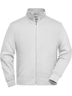 JN 836 Mikina se stojáčkem model 22529193 white - Daiber