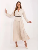 Sukienka IT SK model 21314543 jasny beżowy - FPrice