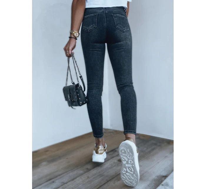 MIKA dámské džíny černé FashionStreet UY1289