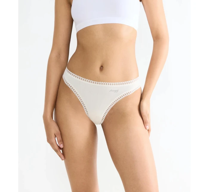 sloggi GO Crush String C3P - WHITE - SLOGGI WHITE - SLOGGI