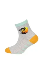 Skarpety  chłopięce wzorowane model 16127234 - Wola