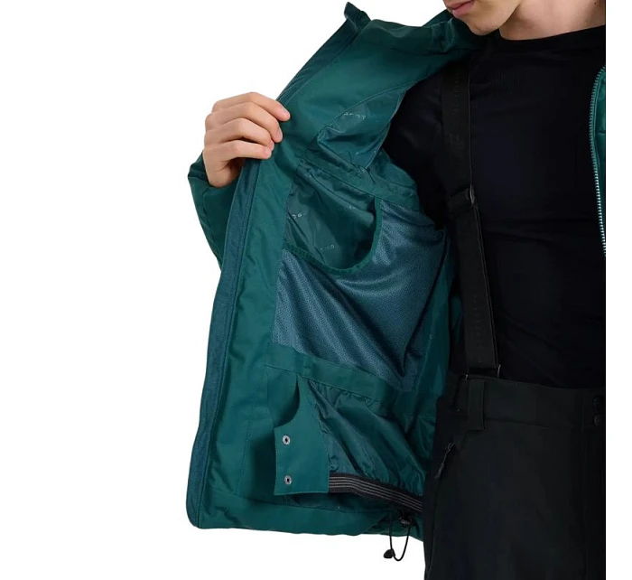 Pánská lyžařská bunda 4F M0788 tmavě zelená 4FWAW25TTJAM0788 40S pánské