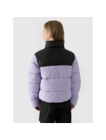 Dívčí péřová bunda se syntetickou výplní Junior model 21892842 - 4F