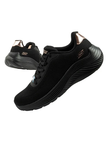 Skechers dámské sportovní boty Bobs Squad Waves black lightweight fashionable dámské