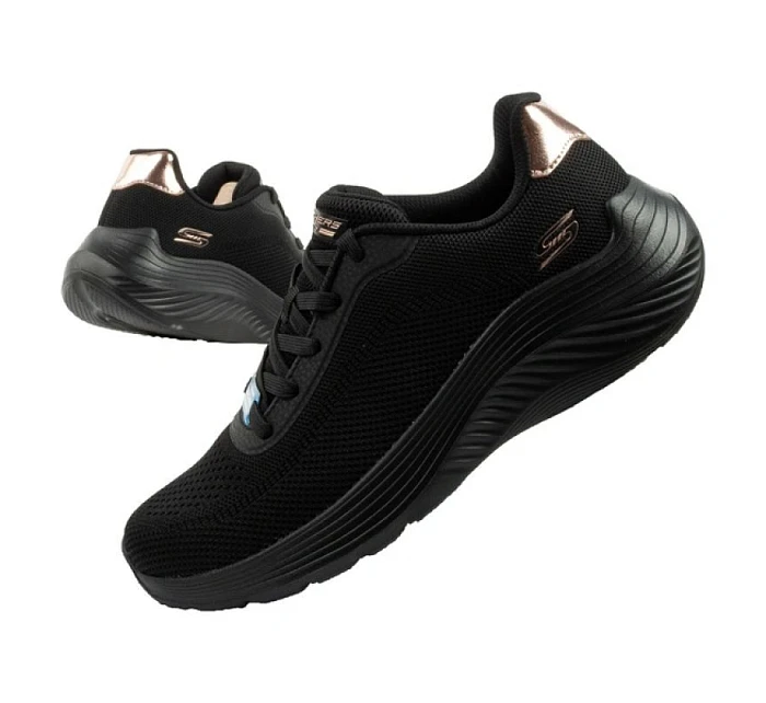 Skechers dámské sportovní boty Bobs Squad Waves black lightweight fashionable dámské