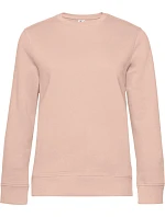B&C QUEEN Crew Neck_° Dámská mikina 01.W01Q soft rose