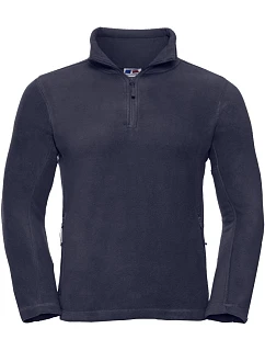 Russell Athletic 874M Fleecová mikina s 1/4 zipem 10.874M french navy