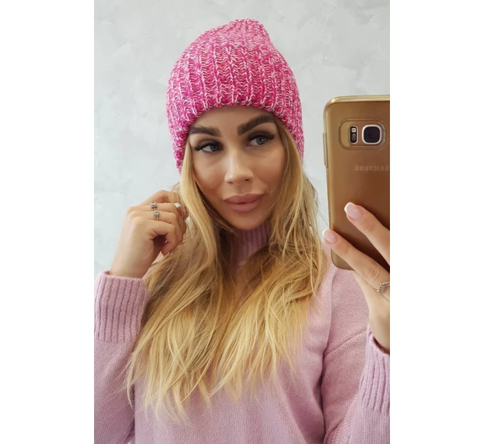 Dámská čepice Delia K260 fuchsiová Dámská čepice Delia K260 fuchsiová