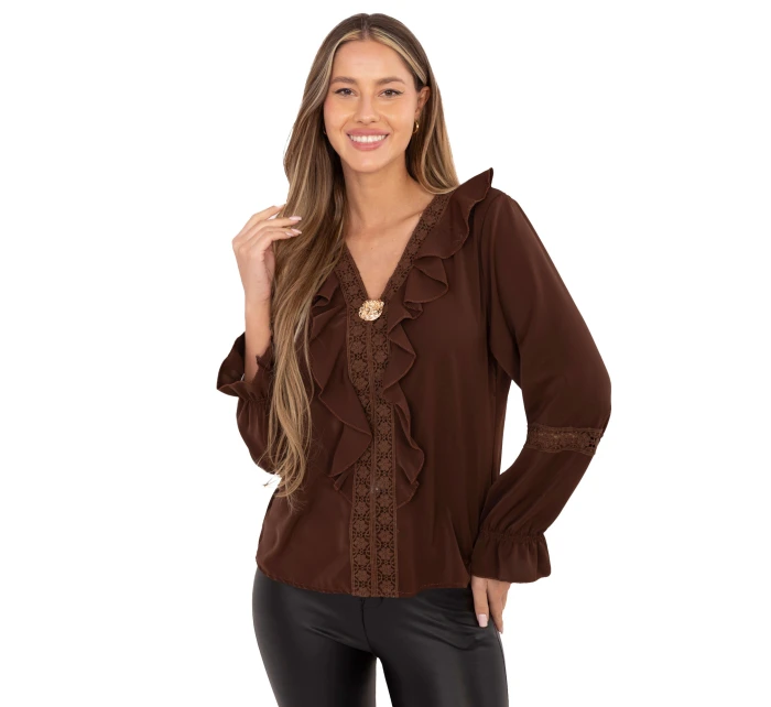 Bluzka IT BZ model 21786429 brązowy - FPrice